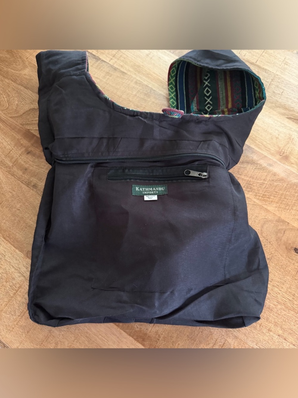 Kathmandu Mushroom Print Crossbody Bag - Picture 10 of 11